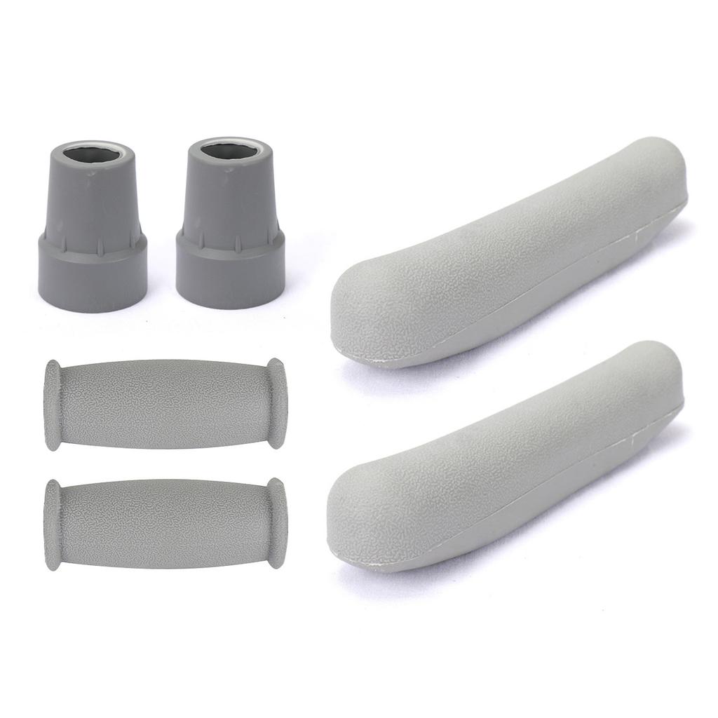 6 шт. подушки для костылей, чехлы для подмышечных кулаков, запасные части, товары для ухода за пожилыми людьми, аксессуары