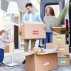 340 Home Moving Labels, 3.4 x 2 inches, 8-Color Coded Packing Box Stickers with Fragile and Blank izable Labels