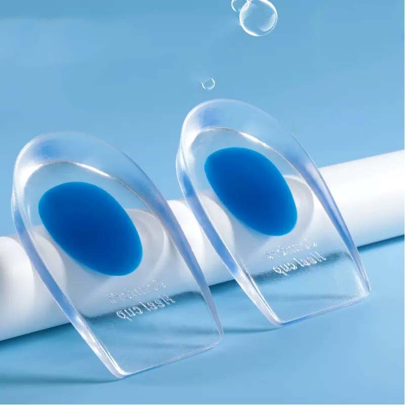 Силиконовые накладки на пятки Гелевые стельки для обуви Мужские Женские Пяточные шпоры Облегчение боли Вставки Подушечка для стопы Увеличение высоты Шаблон Подкладка для обуви