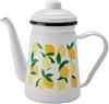 Эмалированный кофейник Toyoro Plune Лимонный размер Прибл.. W21.5 D11 H19.5 PCP-703