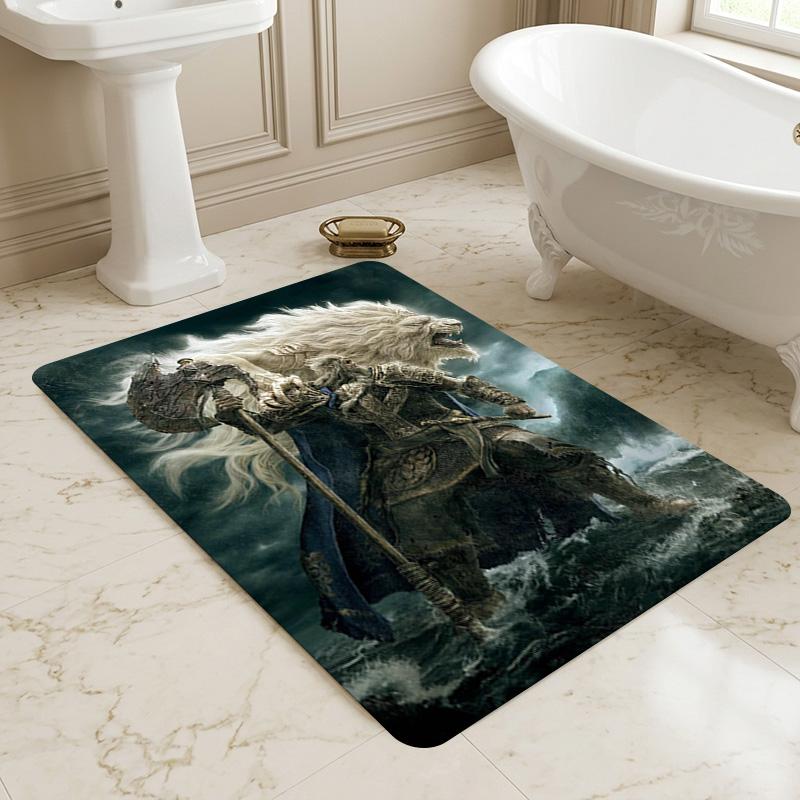 Knight'S Charge Living Room Nonslip Area Rug Soft Carpet For Bedroom Game Playroom Sofa Office Home Decor Doormat Christmas Gift C9301336