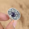 Mothers Day Deal African Amethyst Stone New Promise Ring Jewelry Sterling Silver