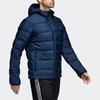 Adidas Пуховик с капюшоном Мужская верхняя одежда Темно-синий CZ2311