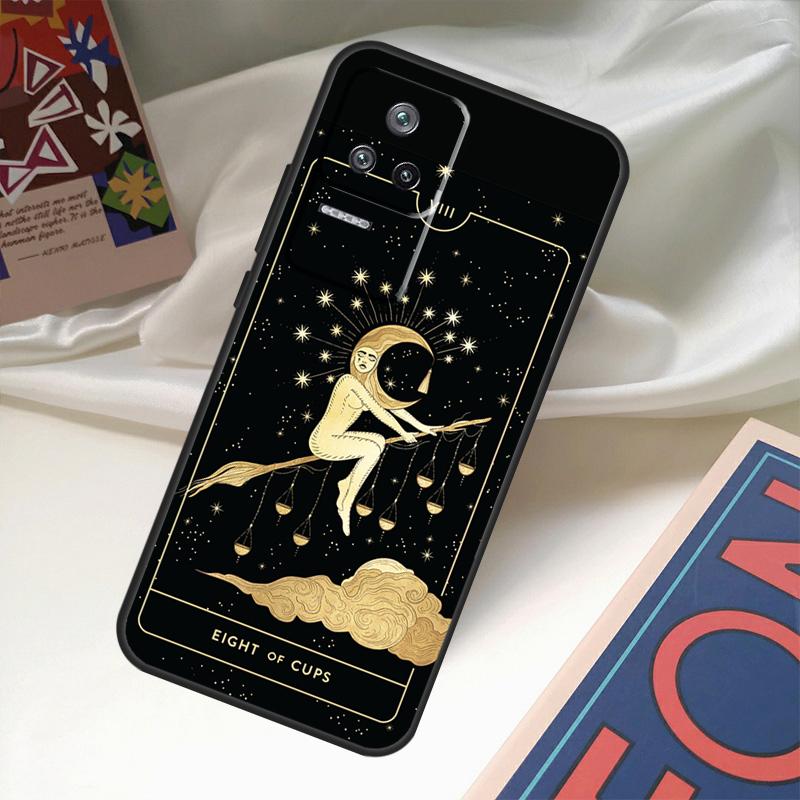 Witches Moon Tarot Mystery Totem Funda For POCO M6 Pro X3 X4 X5 X6 M5s F3 F5 Xiaomi 13T Pro 12T 11T 12 13 Lite 14 Ultra Case