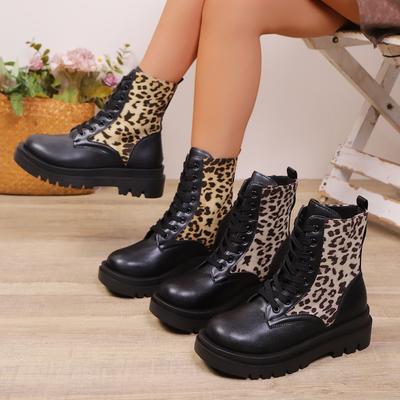 Мода 2025 Новые женские ботинки на плоской подошве с круглым носком на шнуровке, роскошная дизайнерская обувь, модные ботильоны, сексуальная женская модная и универсальная обувь