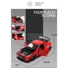 1/24 Skyline Ares Nissan GTR R34 R35 литой спортивный автомобиль модель литой металл гоночный автомобиль модель имитация звука света детские игрушки подарок