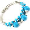 [K7301] - Turquoise 'Mineralia' Designer Bracelet