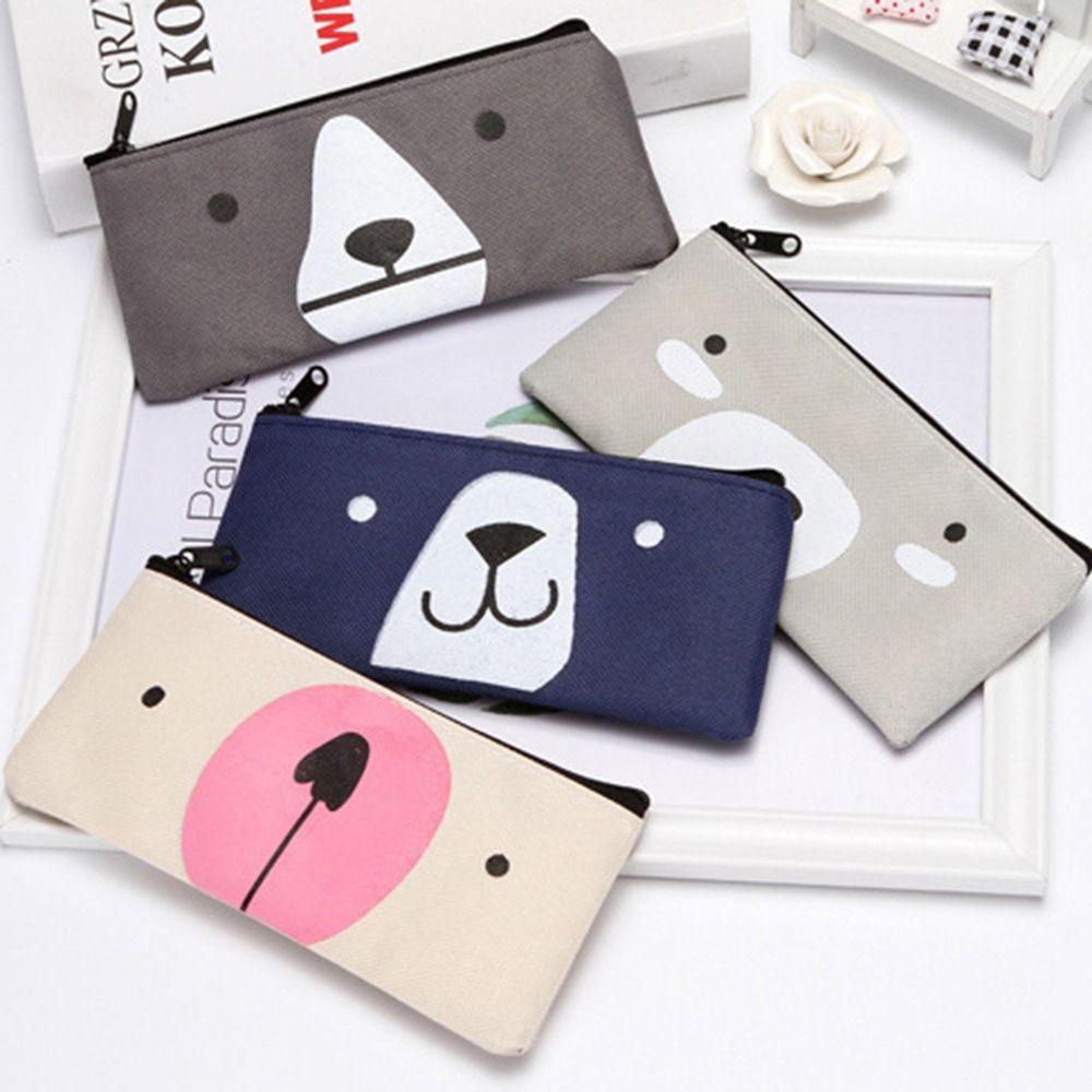 Creative Pencil Bag Cute Stationery Bag Durable Cosmetic Bag School Supplies