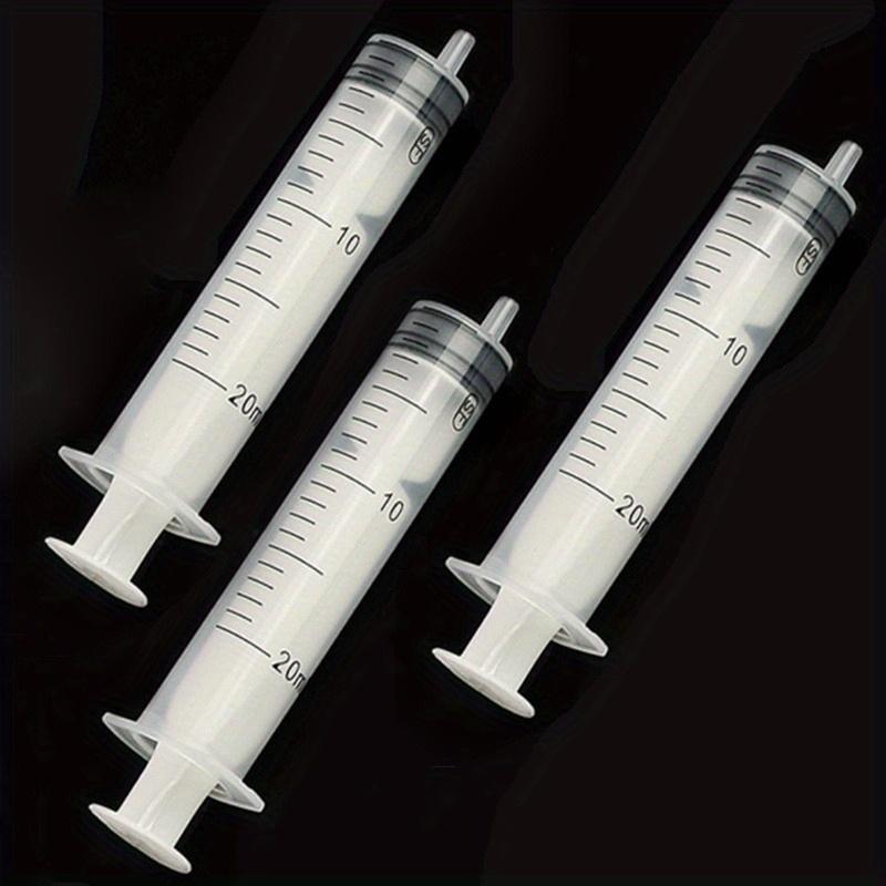 1pcs Plastic Syringe Liquid Lubricant Measuring Tool 20 Ml LS