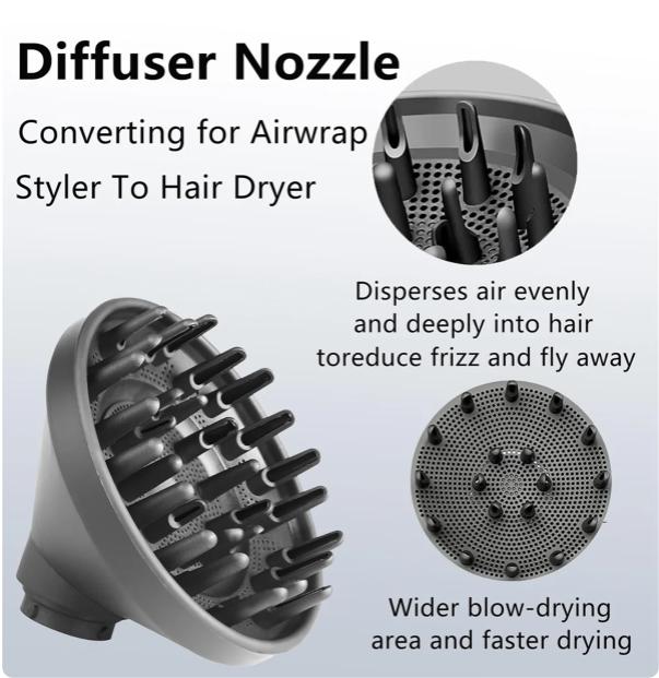 Для Dyson HS01/HS05 Диффузор для сверхзвукового фена Замена HS01/HS05 Универсальный стереотипный диффузор для головы C