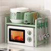 Kitchen Retractable Microwave Oven Rack Space Arrangement Bread Machine Storage Rack Household Rack Desktop Rice Cooker Rack