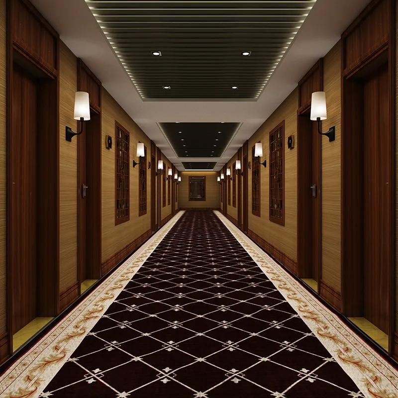 Простой длинный ковер для коридора, ковер для прихожей, прохода для дома, офиса, лестницы, ковер для спальни, кухни, напольный коврик, декоративный вход