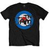 The Jam Paul Weller Logo Black TShirt Unisexs