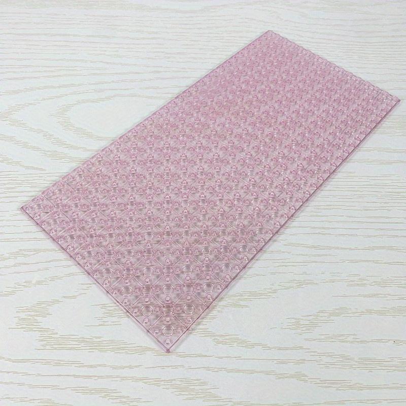 Transparent Base Plate Double-Sided Baseplate for Figures Building Blocks Toys Leduo Kid City Plates Plastic Blocks