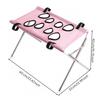 Grooming Sling with Metal Frame Breathable Pet Foldable Bath Stand Stable