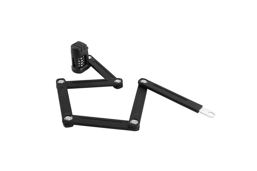 E-Bike Folding Lock DERUIZ Zinc Alloy Steel, Plastic Shell, Maximum Security