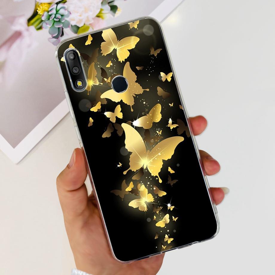 Case for Asus ZenFone Max Pro M2 ZB631KL ZB631KL Capa Soft Silicone Transparent TPU phone Back Mask protecive Cover Jelly Paint