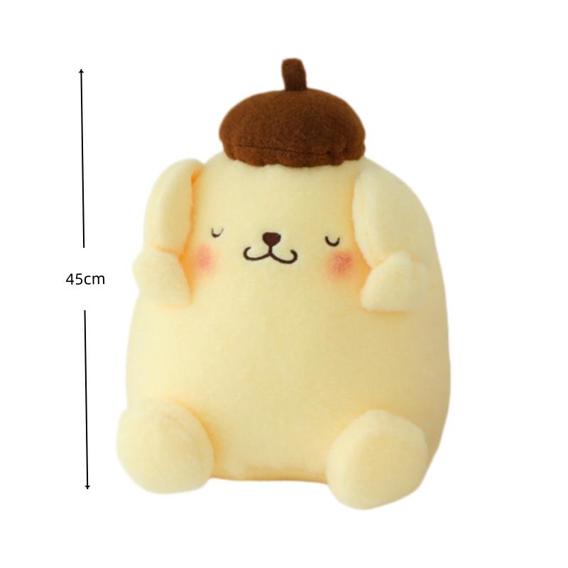 Милые Плюшевые Подушки-Игрушки Pompompurin Мягкая Подушка Подарок Милый Пом Пом Пурин Кукла Для Детской Комнаты Декор Рождественские Подарки На День Рождения