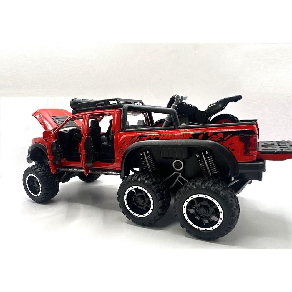 Ford Beast Raptor Off-Road 1:24 Литая модель автомобиля, Красный
