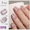 Purple Cat Eye Gel Polish Set - 2025 Trendy Whitening Colors for Nail Salons