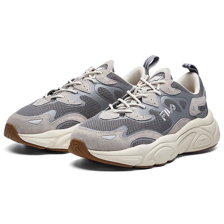 Fila Мужские кроссовки для образа жизни Mars 1 с низким верхом, серо-коричневые, F12M031122FFD