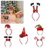 Foolscap Santa Claus Headband Long Leg Christmas Cap Hair Bands Cute Christmas Hair Hoop  Cosplay