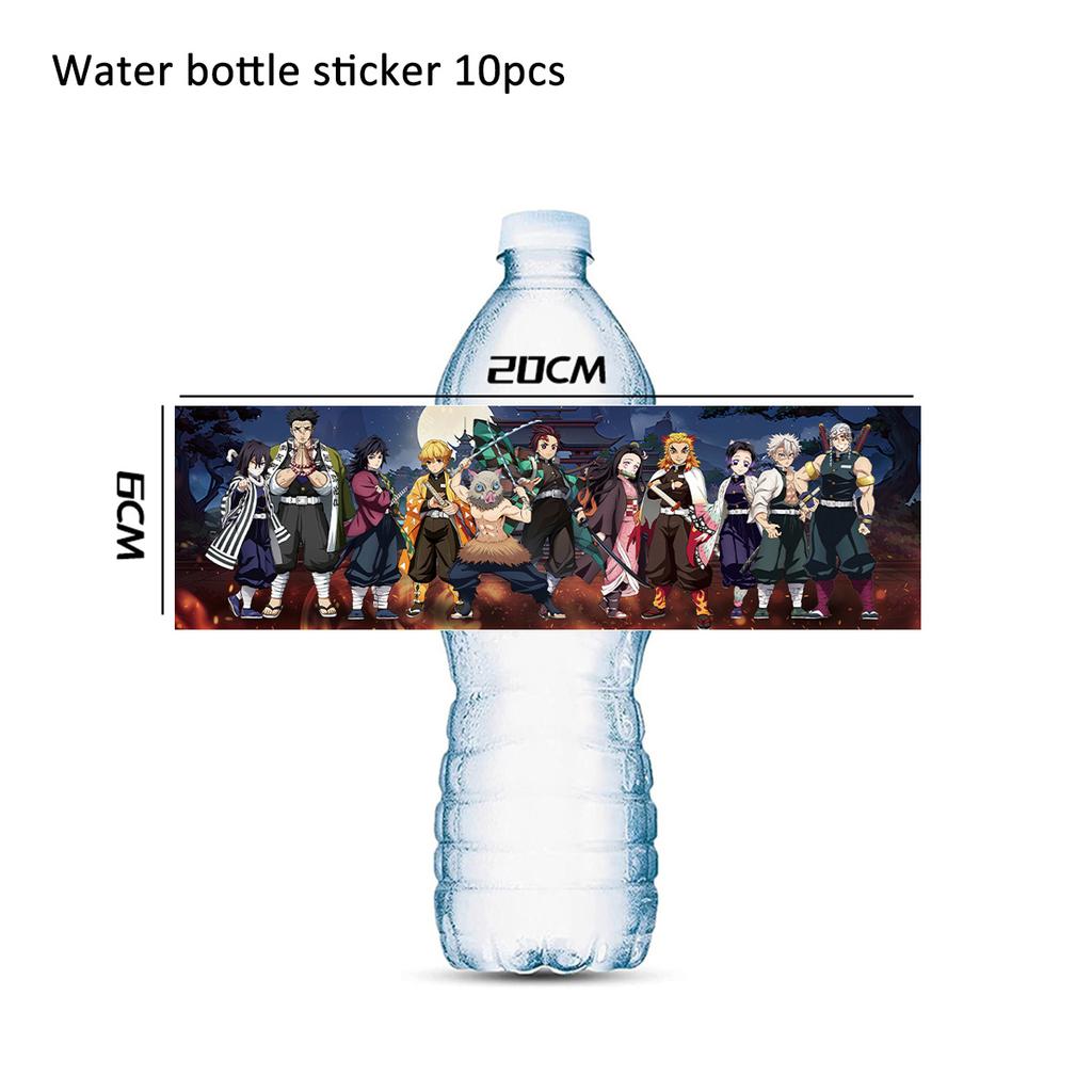 Anime Demon Birthday Party Decoration Disposable Tableware Plate Tablecloth Cup Napkin Baby Shower kids Party Favors Supplies