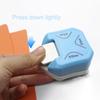 3 In1 Mini Round Corner Cutter Corner Durable Rounder Punch R4/R7/R10mm Paper Trimmer Round Corner DIY Paper Cutter Card KD05