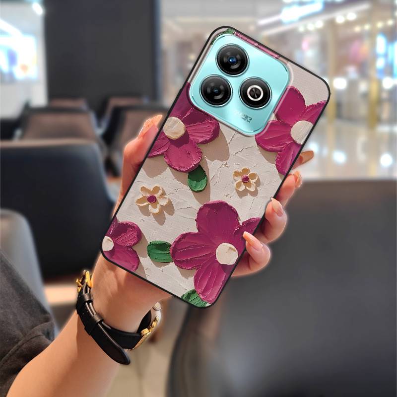Shockproof Protective Phone Case For ZTE Blade A75 4G/Z2359 Full Wrap Anti-dust Back Cover Cute TPU Fashion Design