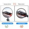 1 Pair Bicycle Rearview Mirrors Convex Lens Adjustable Wider View Cycling Rear View Mirrors Bike Supplies