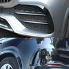 4 шт./комплект Черный Автомобильный Передний Задний Бампер Противотуманная Фара Бровь Веко Накладка Отделка ABS Подходит для Mercedes Benz GLE W167 V167