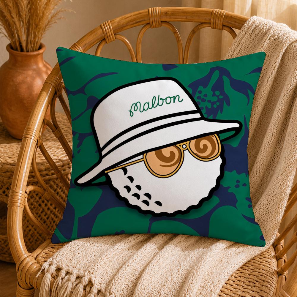 Sport MMalbon Golf S Cushion Cover Ultra Soft Pillowcase CloudLike Comfort Fabric with Concealed Zipper