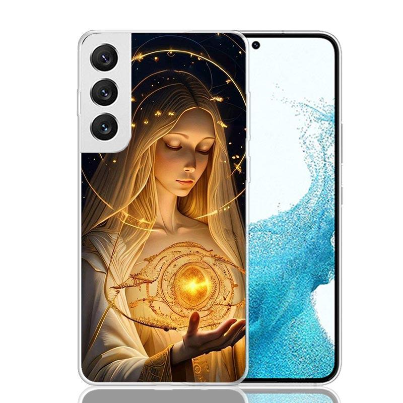 Virgin De Guadalupe Virgen Mary Phone Case For Samsung Galaxy S26 S25 Edge S24 S23 FE S22 Ultra S21 Plus S20 + Fundas Cover Coqu