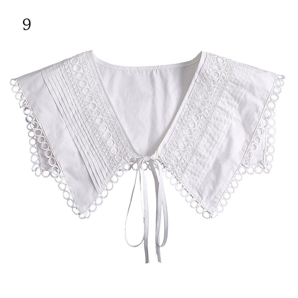 Модная съемная классическая хлопковая блузка с лацканами, рубашка с ложным воротником, накладной воротник, аксессуары для одежды