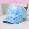 Mermaid Unicorn Pattern Kids Baseball Cap With Uv Protection And Breathable Fabric