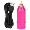 Tattoo Machine Power Supply RCA Interface 1300mAh Battery LCD Cordless Tattoo Pen Power Supply Rose