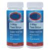 2 Bottles 3 In 1 Water Test Strips Free Chlorine PH Value Total Alkalinity Test Paper for Aquarium