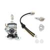 Carburetor Kit Spark Plug Oil Tube Assembly for Poulanpro 46cc Pr46bt Poulan Pro Blower Kit