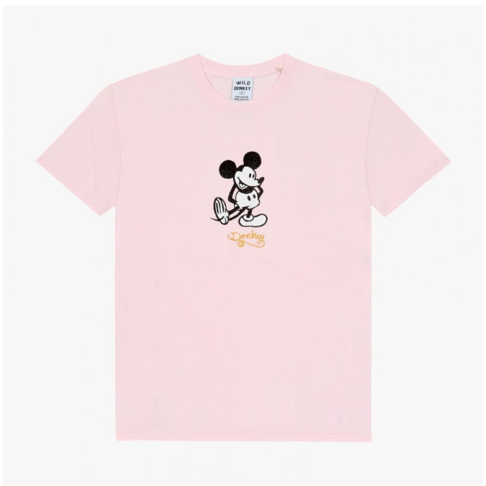 Футболка Wild Donkey T Mickey Sw светло-розовая