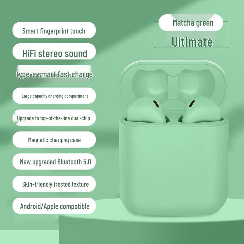 2026 True Wireless Noise-Cancelling Earphones: Long-Wearing, Pain-Free, Ideal for Running and Compatible with Apple & Android.