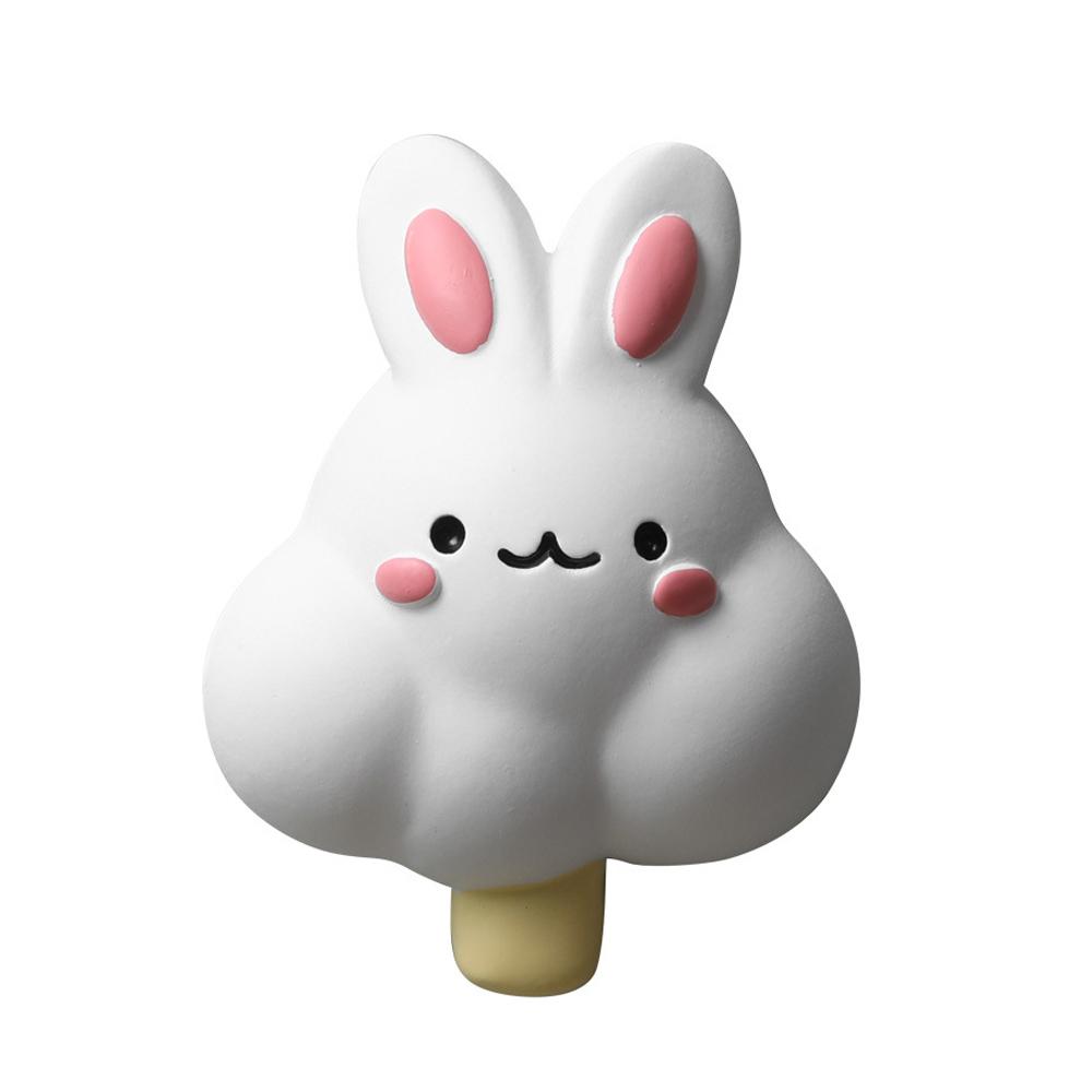Bunny Magnetic Fridge Sticker Creative DIY Resin Cartoon Cute Personality Design 3D Home Decorations Ornaments Various Styles