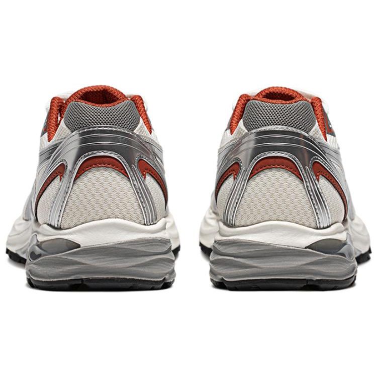 Asics Gel-Flux 4 Модные спортивные тканевые кроссовки из синтетической кожи с амортизацией, низкие, для тренировок и бега, женские, белые, серые, 1012B464-101
