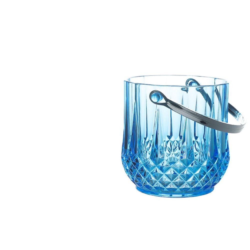 Пластиковое ведро для льда Съемная ручка Ведро для шампанского Новый контейнер для кубиков льда