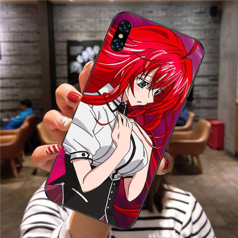 Чехол для телефона Rias Gremory Anime для Xiaomi Mi 12 11T 10T 9T Lite Pro Ultra Note 10 Poco F3 F4 X4 GT мягкий черный чехол для телефона