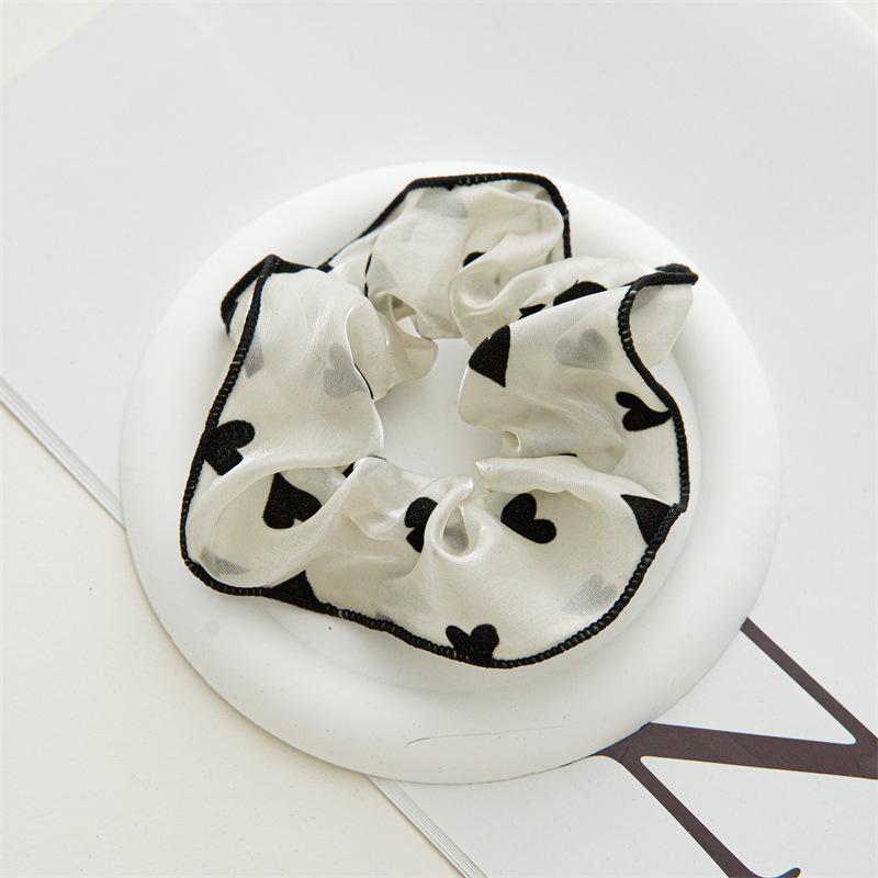 Корейские тканевые резинки для волос, женские однотонные веревки для волос, элегантный держатель для хвоста, резинка, эластичная лента для волос, аксессуары для волос, петля для волос