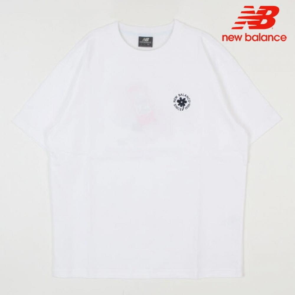 New Balance Uni Flower Short Sleeve Tee Semi Overfit Nbnefco233 10 Short Sleeve Tee