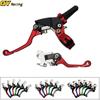 7/8'' CNC 360° Left Clutch Brake Handle Levers Perch For Dirt Bike Motorcycle ATV Spare Motorbike Modification Left Handle