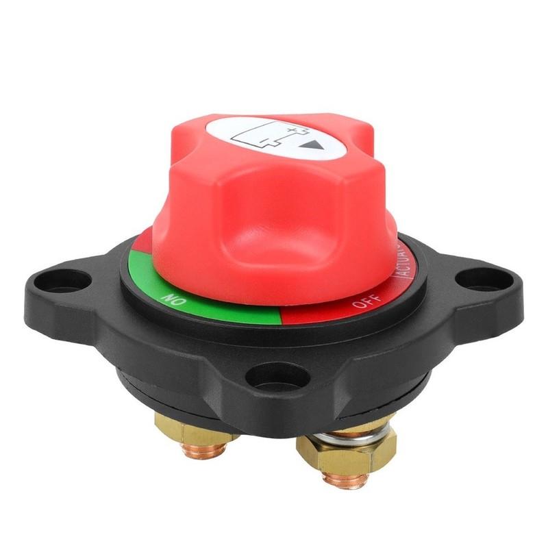 for Marine Battery Selector Battery Isolator Switch Construction Patented Locking System High Current Capacity