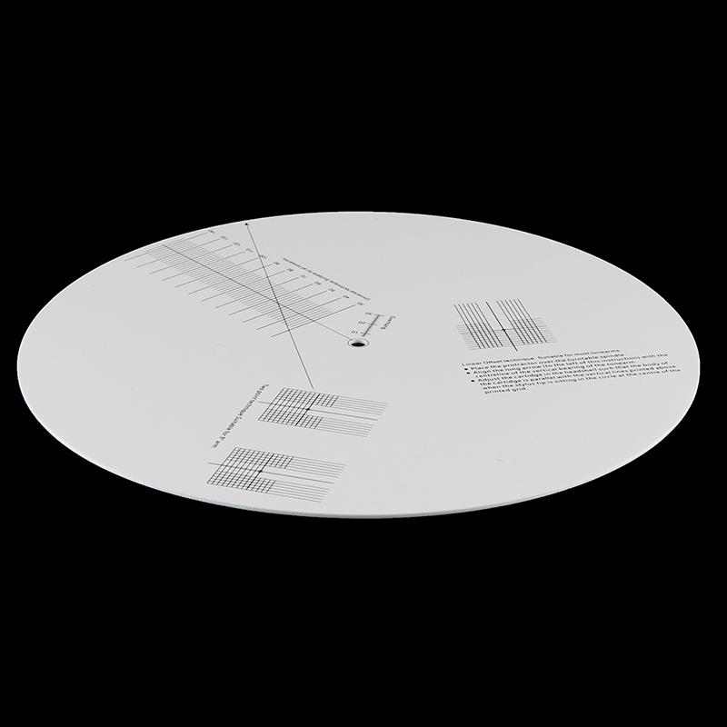 Калибровочная пластинка для звукоснимателя виниловой пластинки, измеритель расстояния, транспортир, регулировочный инструмент