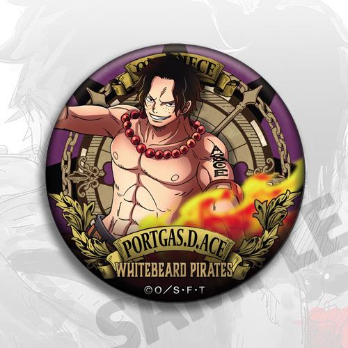 Значок из аниме One Piece Металлический значок Луффи Эйс Сабо Белоус Трафальгар Ло Аксессуары Украшение Кулон Коллекция Косплея Подарок Для